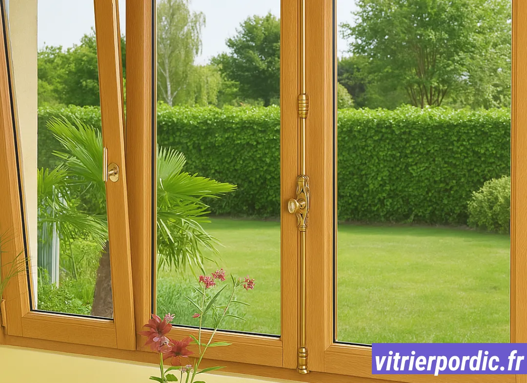 Installation de fenêtre en bois sur mesure Pordic