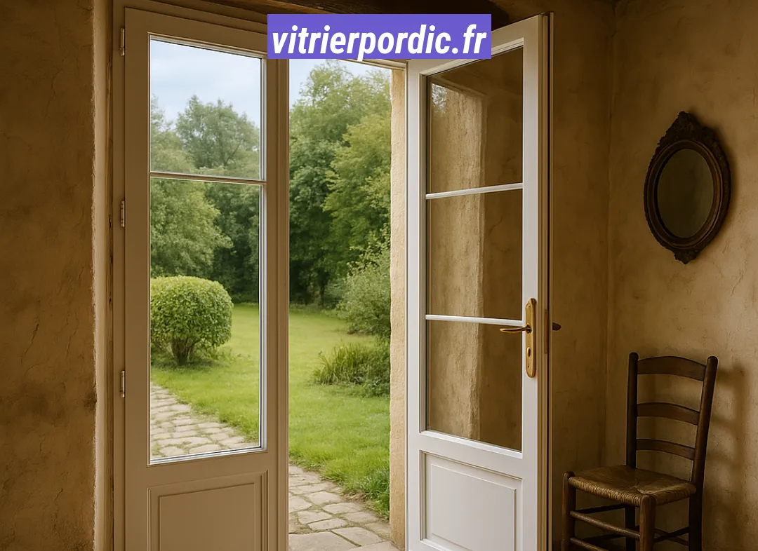Installation de fenêtre en PVC Pordic